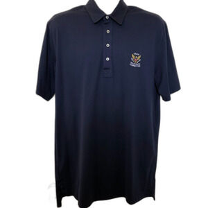 USGA Television Committee Ralph Lauren Polo Golf Men's Navy Blue Shirt Large